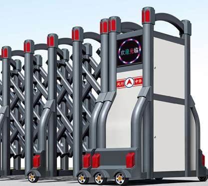 電動伸縮門是如何形成平行滑軌并保持安全性能