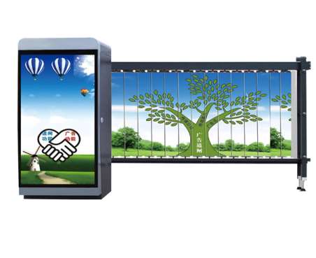 社區(qū)地下停車場用道閘的組成結構